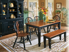 Traditional dining room furniture