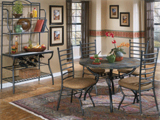 Minimal-style dining room