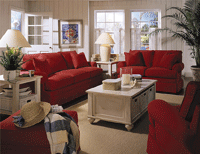 Bold living room set